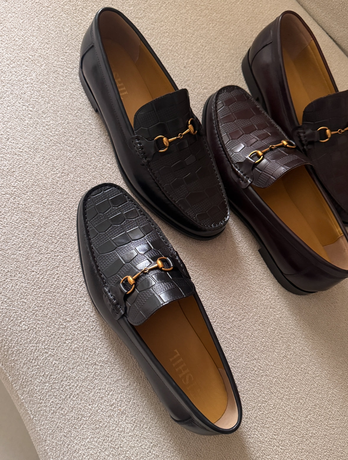Tishil Regis Croc Men’s Loafers In Brown