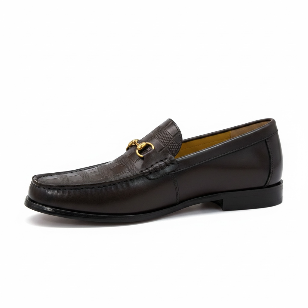 Tishil Regis Croc Men’s Loafers In Brown