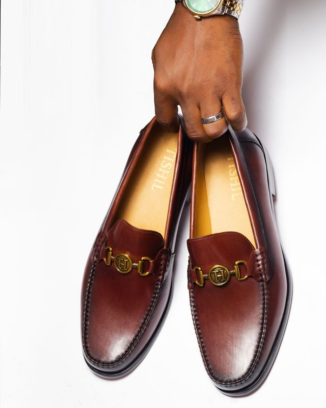 Tishil Valen Brown Leather Loafer