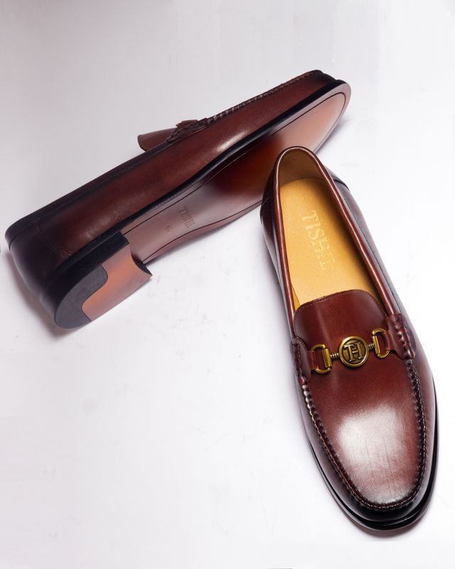 Tishil Valen Brown Leather Loafer