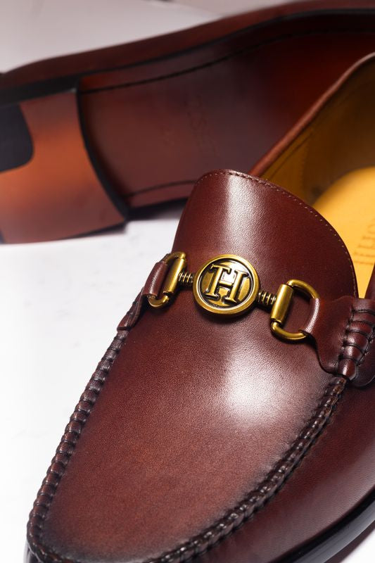 Tishil Valen Brown Leather Loafer