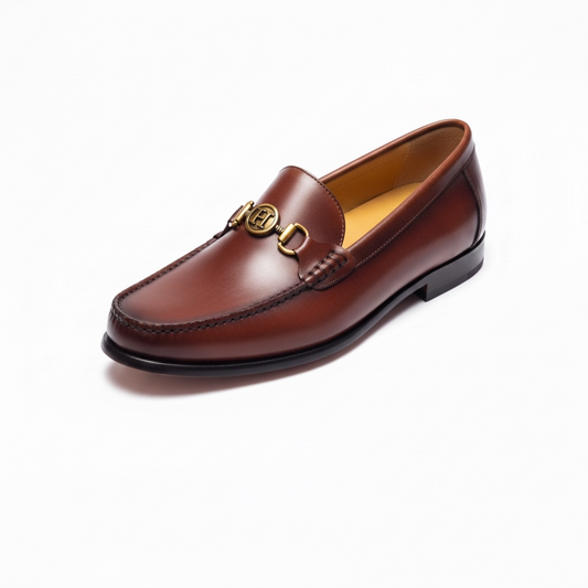 Tishil Valen Brown Leather Loafer
