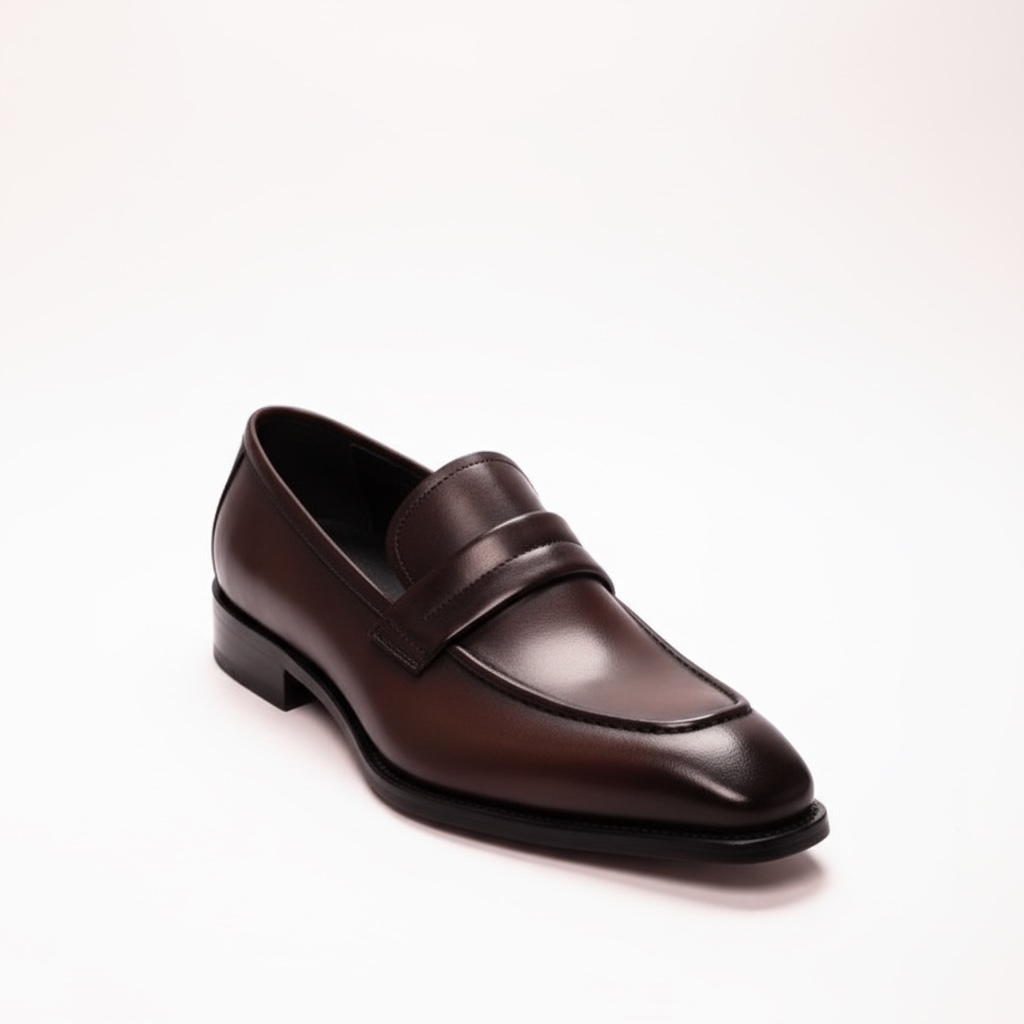Tishil Vault Brown Leather Loafer